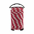 Koch ROPE POLY RED/WHITE 50ft 5141211